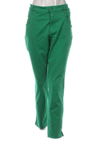 Damskie spodnie Gerry Weber, Rozmiar XXL, Kolor Zielony, Cena 271,68 zł