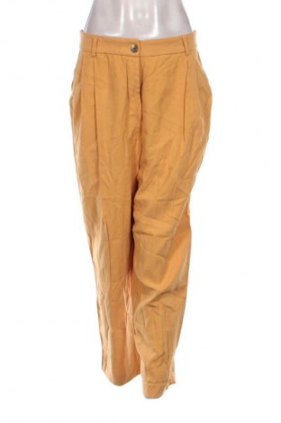 Damskie spodnie H&M, Rozmiar L, Kolor Pomarańczowy, Cena 95,99 zł