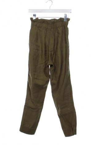 Dámske nohavice H&M, Veľkosť XS, Farba Zelená, Cena  15,36 €