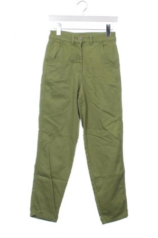 Damskie spodnie Massimo Dutti, Rozmiar XS, Kolor Zielony, Cena 142,53 zł