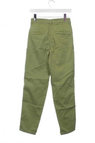Damskie spodnie Massimo Dutti, Rozmiar XS, Kolor Zielony, Cena 142,53 zł