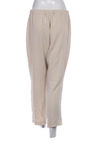 Damskie spodnie Moda International, Rozmiar XXL, Kolor ecru, Cena 95,99 zł