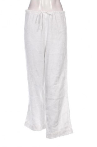 Pantaloni de femei Monki, Mărime S, Culoare Alb, Preț 190,99 Lei