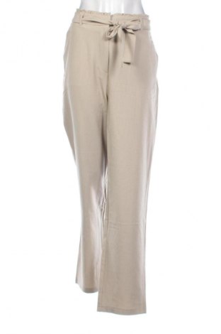 Pantaloni de femei Pieces, Mărime XL, Culoare Bej, Preț 163,16 Lei