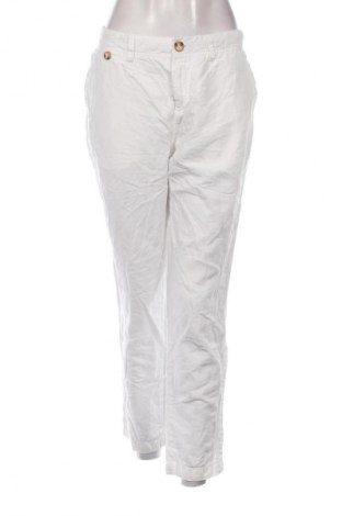 Damskie spodnie River Island, Rozmiar XXL, Kolor Biały, Cena 94,25 zł
