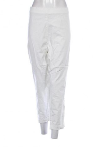 Pantaloni de femei Rockmans, Mărime 3XL, Culoare Alb, Preț 114,99 Lei