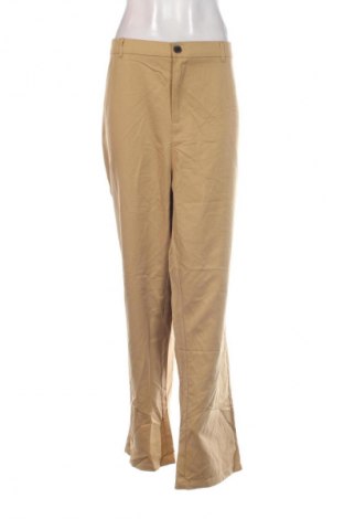 Pantaloni de femei SHEIN, Mărime 5XL, Culoare Bej, Preț 98,99 Lei