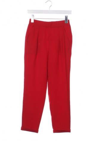 Pantaloni de femei Stradivarius, Mărime XS, Culoare Roșu, Preț 78,95 Lei