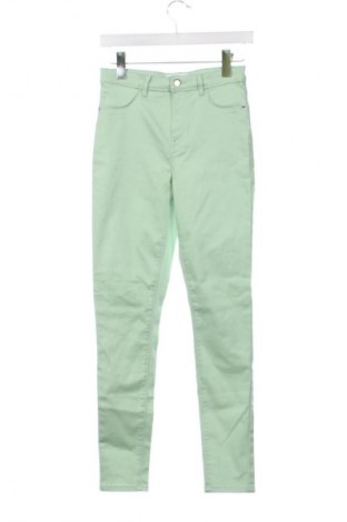 Damenhose Terranova, Größe XS, Farbe Grün, Preis 14,83 €