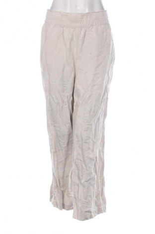 Damskie spodnie Unbranded, Rozmiar L, Kolor ecru, Cena 66,67 zł