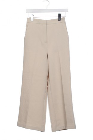 Dámske nohavice Zara, Veľkosť XS, Farba Béžová, Cena  14,00 €