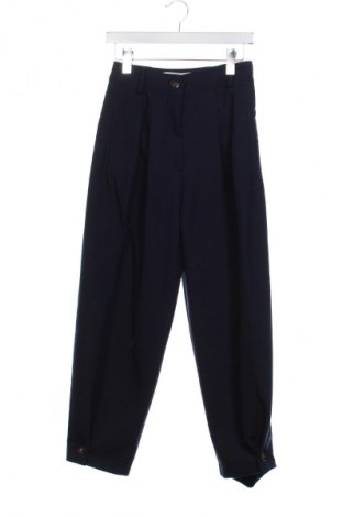 Damskie spodnie Zara, Rozmiar XS, Kolor Niebieski, Cena 61,25 zł