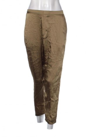 Pantaloni de femei Zara Trafaluc, Mărime M, Culoare Verde, Preț 91,99 Lei
