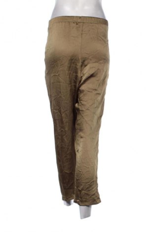 Pantaloni de femei Zara Trafaluc, Mărime M, Culoare Verde, Preț 91,99 Lei
