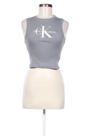 Tricou de damă Calvin Klein Jeans, Mărime S, Culoare Gri, Preț 91,99 Lei