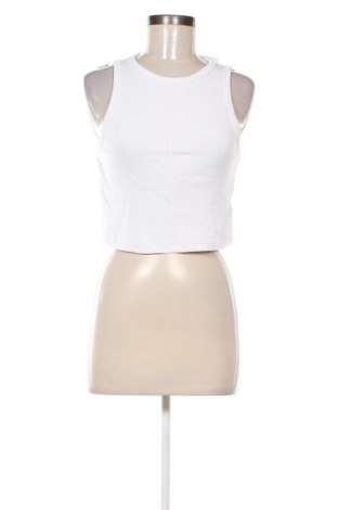 Γυναικείο αμάνικο μπλουζάκι H&M, Μέγεθος L, Χρώμα Λευκό, Τιμή 10,99 €