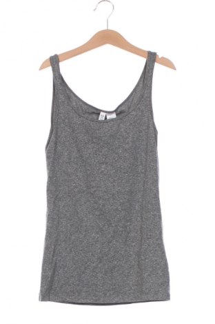 Γυναικείο αμάνικο μπλουζάκι H&M Divided, Μέγεθος XS, Χρώμα Γκρί, Τιμή 10,99 €