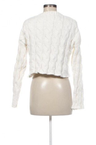 Pulover de femei Bershka, Mărime S, Culoare Alb, Preț 98,99 Lei