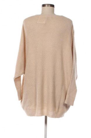Damski sweter Bershka, Rozmiar M, Kolor Beżowy, Cena 59,99 zł