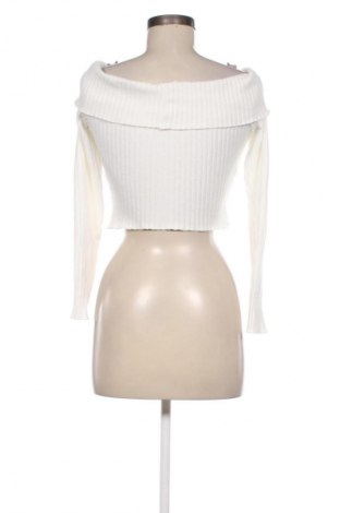 Damski sweter Bershka, Rozmiar M, Kolor Biały, Cena 66,67 zł
