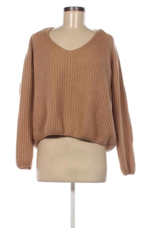 Damenpullover Essentials by Tchibo, Größe M, Farbe Braun, Preis 14,83 €