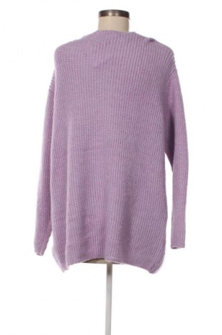 Dámský svetr Ever.me by Takko Fashion, Velikost L, Barva Fialová, Cena  369,00 Kč
