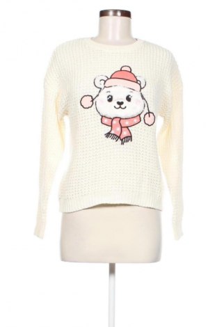 Damenpullover Fb Sister, Größe S, Farbe Weiß, Preis 20,99 €