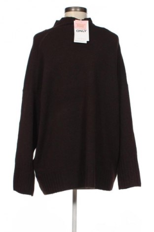 Damski sweter ONLY, Rozmiar XXL, Kolor Brązowy, Cena 203,99 zł