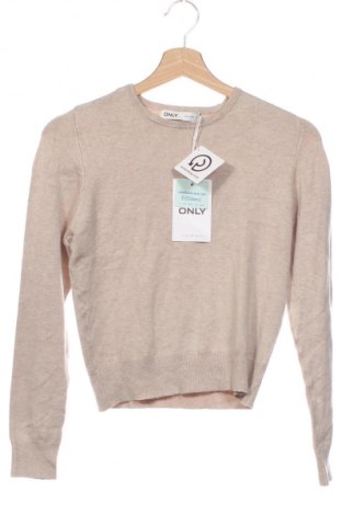 Damski sweter ONLY, Rozmiar XS, Kolor Beżowy, Cena 203,99 zł