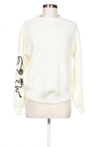 Damski sweter SHEIN, Rozmiar S, Kolor ecru, Cena 67,41 zł