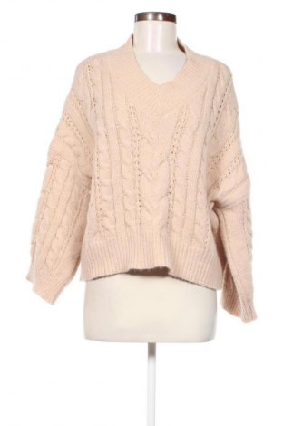 Pulover de femei SHEIN, Mărime M, Culoare Bej, Preț 98,99 Lei