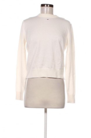 Női pulóver Tommy Jeans, Méret S, Szín Fehér, Ár 50 299 Ft