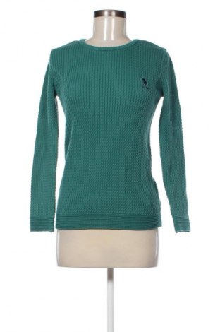 Γυναικείο πουλόβερ U.S. Polo Assn., Μέγεθος S, Χρώμα Πράσινο, Τιμή 31,71 €