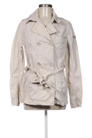 Damen Trenchcoat Q/S by S.Oliver, Größe L, Farbe Beige, Preis 50,29 €