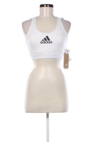 Damski sportowy top Adidas, Rozmiar L, Kolor Biały, Cena 177,01 zł