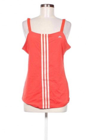 Дамски спортен топ Adidas, Размер M, Цвят Червен, Цена 34,99 лв.