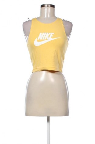 Damski sportowy top Nike, Rozmiar S, Kolor Żółty, Cena 121,67 zł