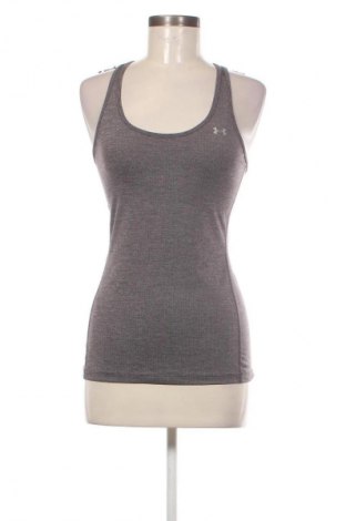 Γυναίκειο αθλητικό τοπ Under Armour, Μέγεθος M, Χρώμα Γκρί, Τιμή 21,99 €