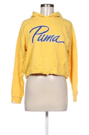 Дамски суичър PUMA, Размер XL, Цвят Жълт, Цена 48,99 лв.