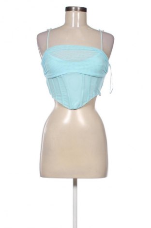 Dámsky top  Bershka, Veľkosť S, Farba Modrá, Cena  14,75 €