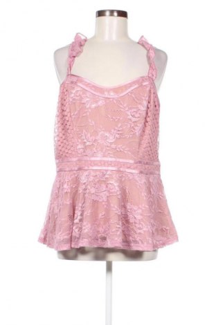 Damentop City Chic, Größe XL, Farbe Aschrosa, Preis € 20,99