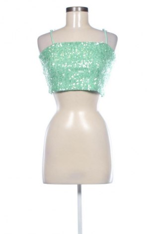Damentop Gina Tricot, Größe M, Farbe Grün, Preis 14,00 €
