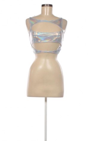Női top SHEIN, Méret S, Szín Ezüstös, Ár 6 004 Ft
