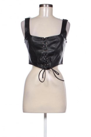 Дамски топ Stradivarius, Размер L, Цвят Черен, Цена 25,99 лв.