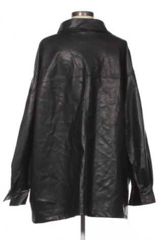 Damska kurtka skórzana H&M, Rozmiar 4XL, Kolor Czarny, Cena 146,99 zł