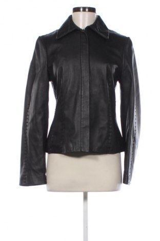 Damen Lederjacke Mango, Größe L, Farbe Schwarz, Preis 42,00 €
