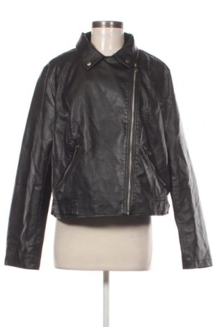 Damen Lederjacke Primark, Größe XXL, Farbe Schwarz, Preis 40,99 €
