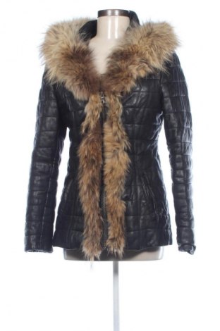Γυναικείο δερμάτινο μπουφάν Unbranded, Μέγεθος 5XL, Χρώμα Μαύρο, Τιμή 66,70 €