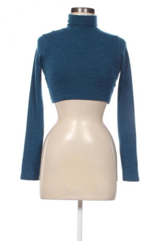 Helancă de femei Pull&Bear, Mărime S, Culoare Albastru, Preț 24,99 Lei