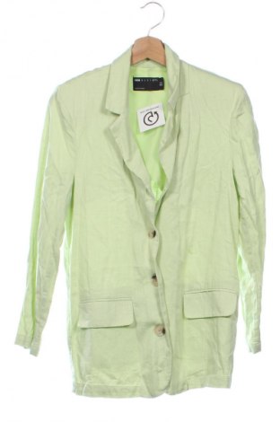 Γυναικείο σακάκι ASOS, Μέγεθος XS, Χρώμα Πράσινο, Τιμή 34,78 €